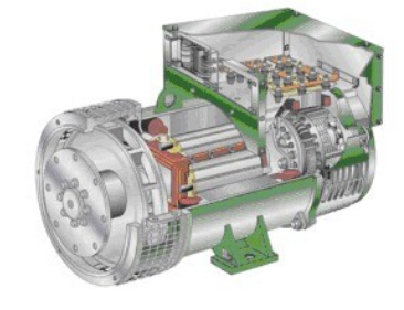 曲靖发电机内部结构图